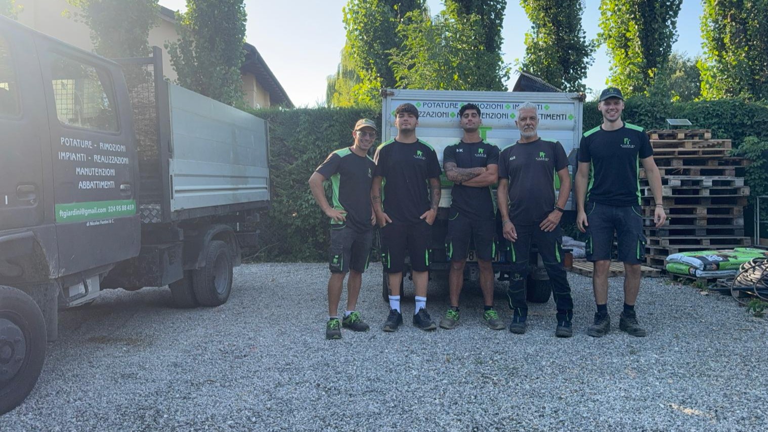 Il team di FT Giardini